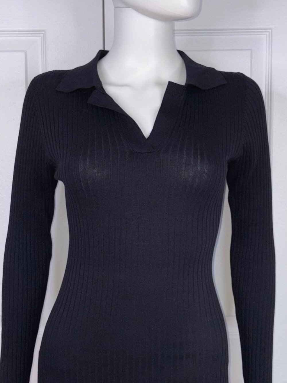 LOVE TREE women's polo neck long-sleeved dress small - Picture 2 of 2
